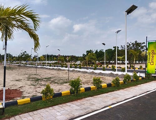 Gated community plots with 20+ amenities for sale in Padur OMR